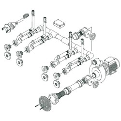 Гідромасаж Fitstar Standard 8697221, 1.5 кВт (230 В, 6 форсунок), для солоної води