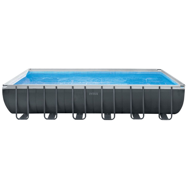 Каркасный бассейн Intex 26368 ULTRA XTR (732х366х132 см) с песочным фильтром, лестницей и тентом Каркасный бассейн Intex 26368 ULTRA XTR (732х366х132 см) с песочным фильтром, лестницей и тентом