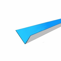 Крепежный угол внутренний ПВХ Cefil (50х30х2000 мм)