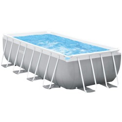Каркасний басейн Intex 26792 (488х244х107 см) з картриджним фільтром, драбиною та тентом