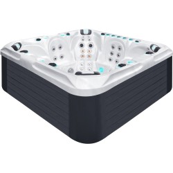 Гідромасажний басейн Passion Spas Excite Mighty Wave (224x224x91 см), Сріблясто-білий