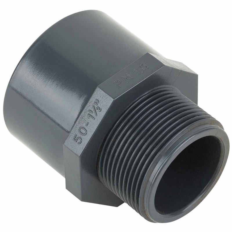 Муфта ПВХ Kripsol TRM30 50.C редукционная, с наружной резьбой d50-63х1-1/2"