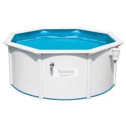Сборный бассейн Bestway Hydrium 56574 (360x122 см) с песочным фильтром, лестницей и тентом