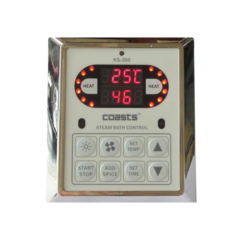 Парогенератор Coasts KSB-150 15 кВт 380 В з виносним пультом KS-300A