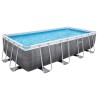 Каркасный бассейн Bestway 56998 (549х274х122 см) с картриджным фильтром, лестницей и защитным тентом