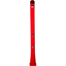 Душ сонячний Aquaviva Happy XL з мийкою для ніг, червоний H420/3027, 35 л