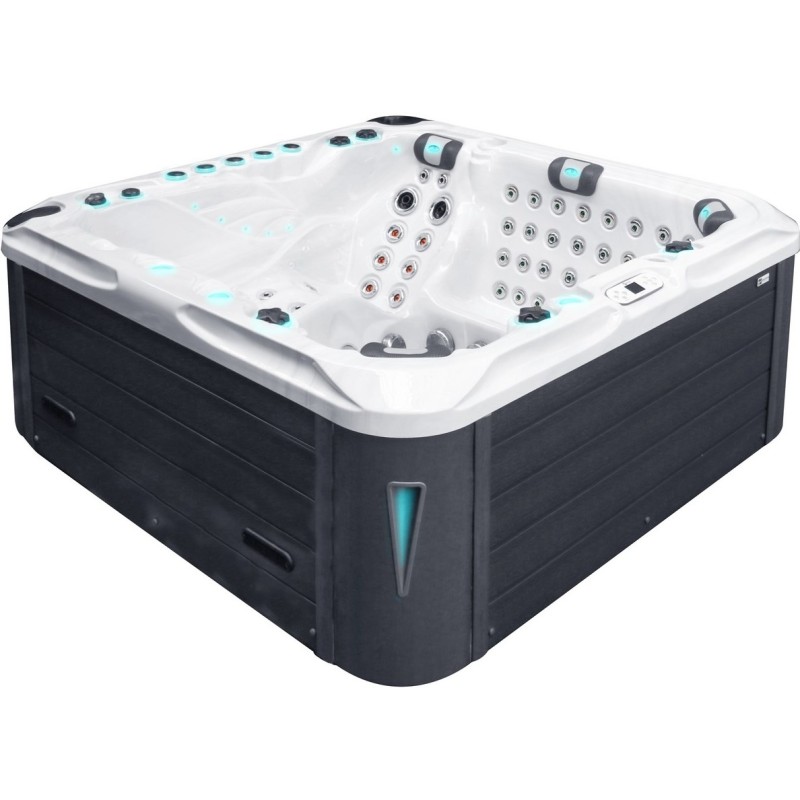 Гідромасажний басейн Passion Spas Felicity Mighty Wave (230x230x91 см), Сріблясто-білий
