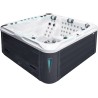 Гідромасажний басейн Passion Spas Felicity Mighty Wave (230x230x91 см), Сріблясто-білий