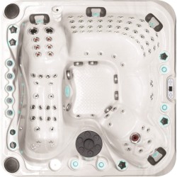 Гідромасажний басейн Passion Spas Felicity Mighty Wave (230x230x91 см), Сріблясто-білий