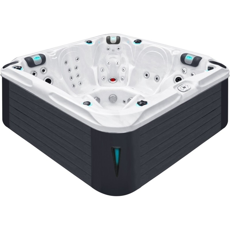 Гідромасажний басейн Passion Spas Delight (213х213х91 см), Сріблясто-білий