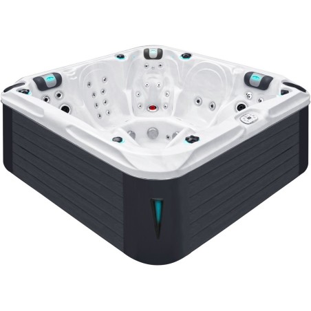 Гідромасажний басейн Passion Spas Delight (213х213х91 см), Сріблясто-білий