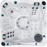 Гідромасажний басейн Passion Spas Delight (213х213х91 см), Сріблясто-білий