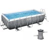 Каркасний басейн Bestway 56721 (404х201х100 см) з картриджним фільтром та драбиною