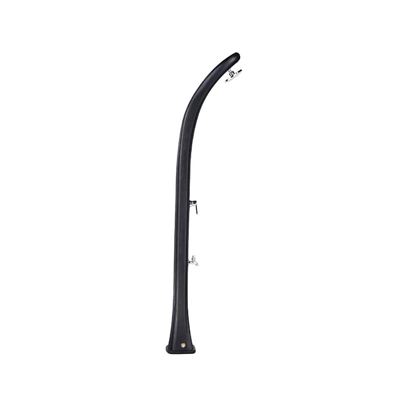 Душ сонячний Aquaviva So Happy з мийкою для ніг, антрацит DS-H221NO, 28 л
