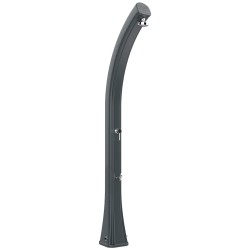 Душ сонячний Aquaviva Happy XL з мийкою для ніг, антрацит H420/7016, 35 л