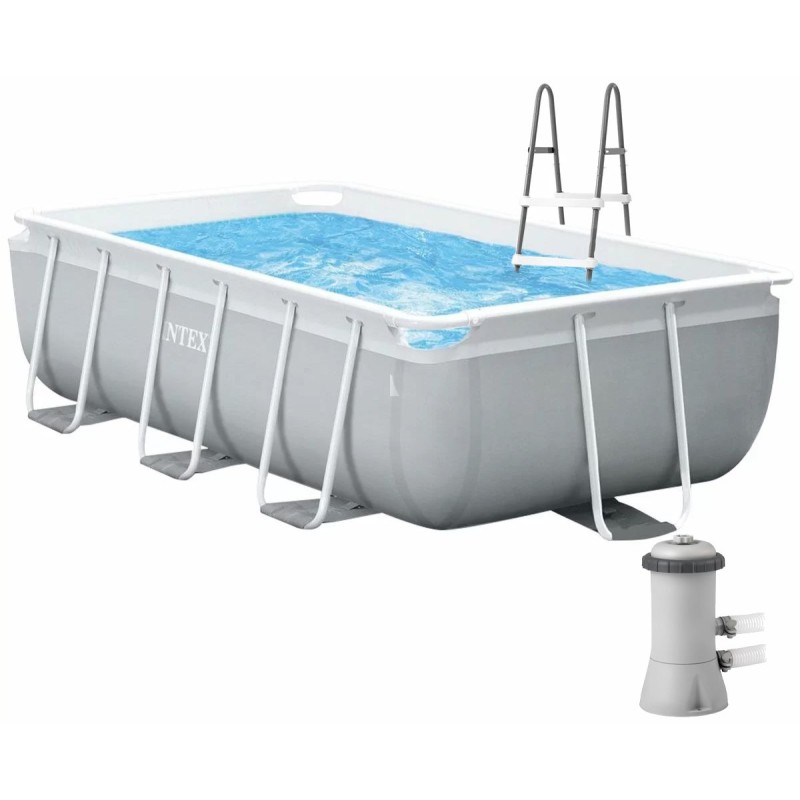 Каркасний басейн Intex 26784 (300х175х80 см) з картриджним фільтром та драбиною