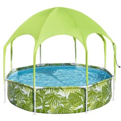 Детский каркасный бассейн Bestway 56432 (244х51 см) с тентом