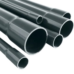 Труба ПВХ (PVC-U) напірна клейова Lareter PN25 d25 мм, 6 м