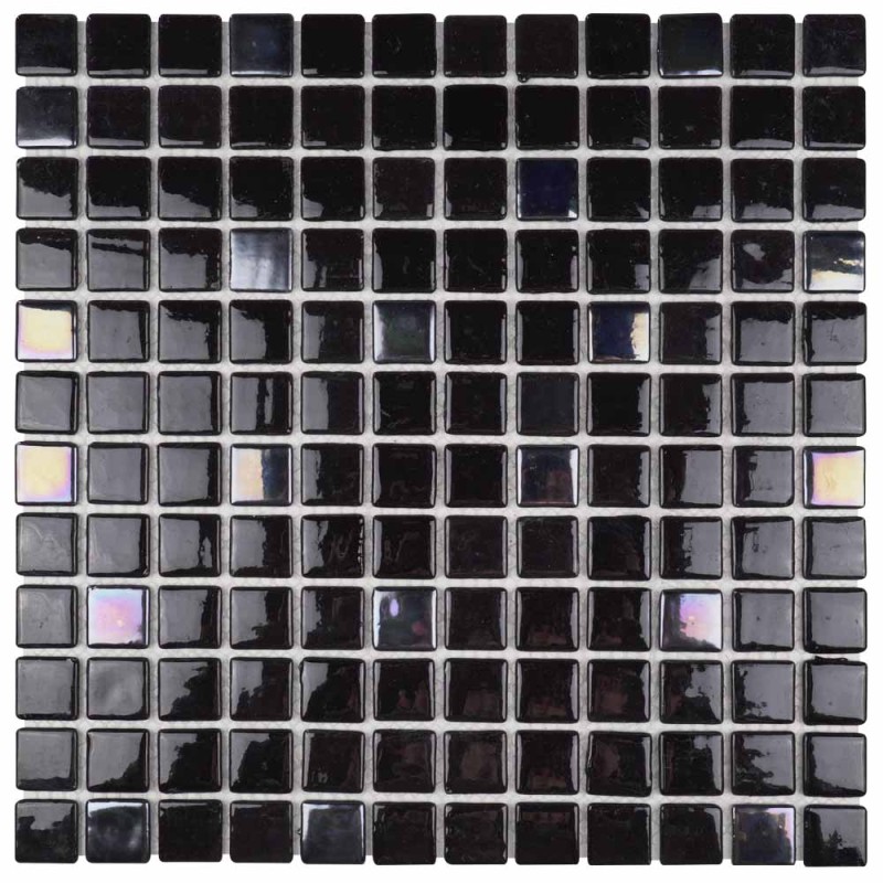 Мозаика стеклянная Aquaviva Black Brilliant Мозаика стеклянная Aquaviva Black Brilliant