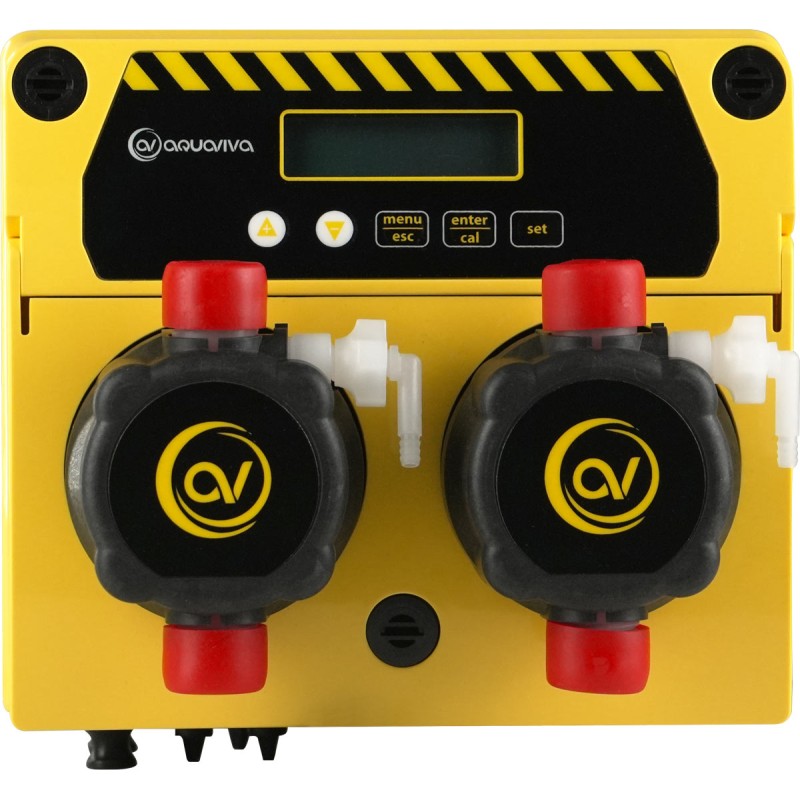 Система мембранних дозуючих насосів Aquaviva pH/Rx 5 л/год + набори pH, Rx, WiFi