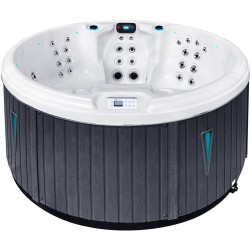Гідромасажний басейн Passion Spas Recharge (200х85 см), Сріблясто-білий