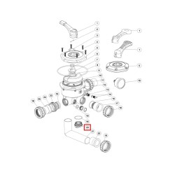 Заглушка крана Emaux MPV-03 1-1/2" чорна (1013100)