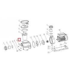Корпус префильтра Aquaviva VWS/STP 25-50
