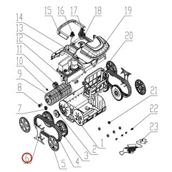 Бічна кришка до пилососа Wybotics WY200