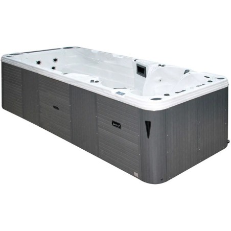 Плавальний SPA басейн Passion Spas Aquatic 5 (580x228x155 см), Сріблясто-білий