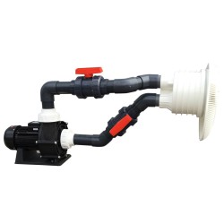 Протитечія Aquaviva WTB400T 80 м3/год (380 В), вал AISI 316