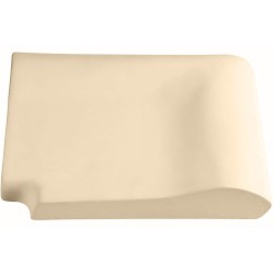 Кутовий копінговий камінь Aquazone зовнішній, 250x300x50-25 мм (бежевий)
