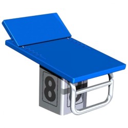 Стартова тумба Hayward FINA AISI-316, семипозиційна