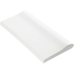 Копінговий камінь Aquazone 250x500x50-25 мм, білий