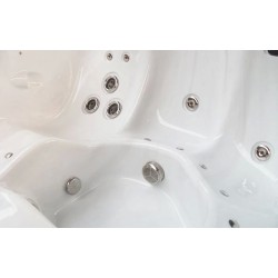 Плавальний SPA басейн Passion Spas Spirit (540x228x126 см), Сріблясто-білий