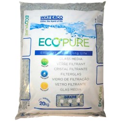 Пісок скляний Waterco EcoPure 1.0–3.0 мм (20 кг)