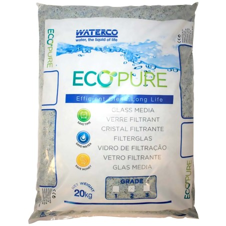 Пісок скляний Waterco EcoPure 1.0–3.0 мм (20 кг)