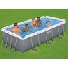 Каркасний прямокутний басейн Bestway 56441 (404х201х100 см) з картриджним фільтром та драбиною