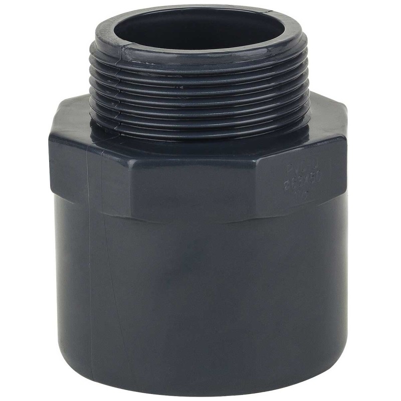 Муфта ПВХ Era USM00150/40 редукционная, с наружной резьбой d50/40x1-1/4"