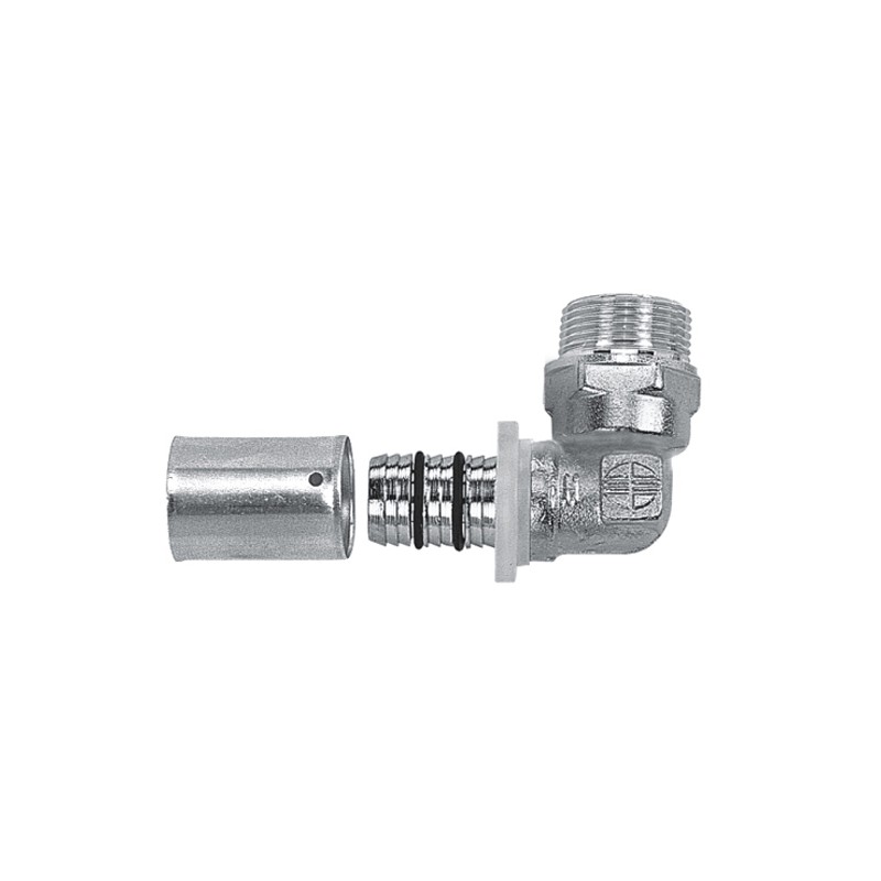 Коліно Rifeng з зовнішньою різьбою D20 х 1/2"