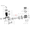 Крыльчатка насоса Hayward SPII/RSII DI, 3 НР (SPX3030CDIE)