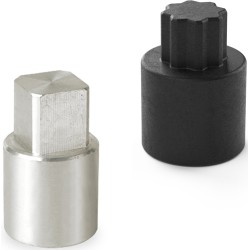 Перехідник під привід для кульового крана ПВХ Hidroten 1011063, d40-50 мм