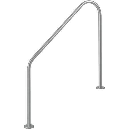 Поручень Flexinox 87162269 для римской лестницы 2-BEND (1829 мм, анкер, AISI-316L)