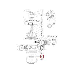 Уплотнительное кольцо диффузора Emaux для крана MPV02-MPV08