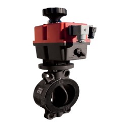 Дисковый затвор ProFlow "Serie H" EFFAST d110 мм (FDREPFHY110V) с уплотнением FPM
