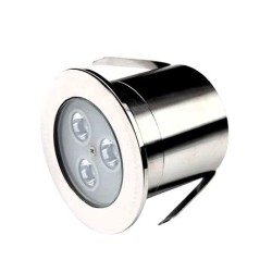 Прожектор светодиодный Aquaviva HJ-RC-SS75, 3LED 3 Вт NW, с закладной