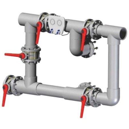 Пятикрановая обвязка Hayward HCB2004UN, 200 мм