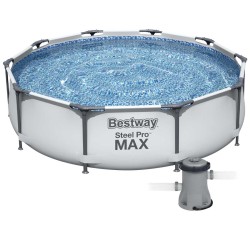Каркасный бассейн Bestway 56408 (305х76 см) с картриджным фильтром