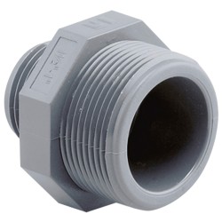 Ніпель перехідний ПВХ Hidroten 1002458, НР-НР, d2"-1" 