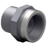 Адаптер-втулка ПВХ Effast RGRAFR050F с металлическим кольцом, d50x1-1/2"