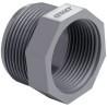 Втулка-футорка ПВХ Effast RERRCE040D коротка, різьбова 1-1/4"x1"